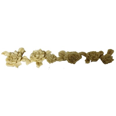 Διακοσμητικό Ελαστικής Ρητίνης τρέσσα τριαντάφυλλο (20Χ5εκ.) EPR-1064