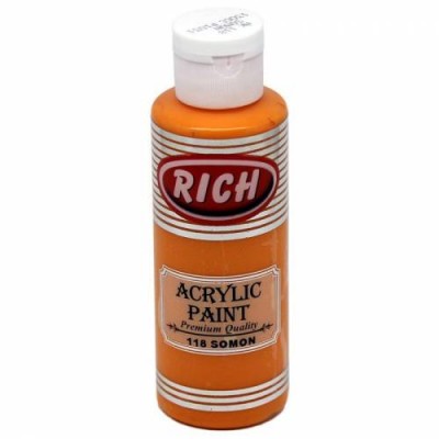 R-118 Rich Ακρυλικό Χρώμα salmon 120ml