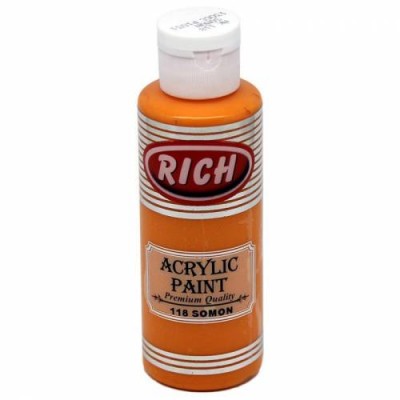 R-118 Rich Ακρυλικό Χρώμα salmon 120ml