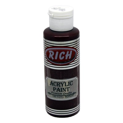 R-156 Ακρυλικό Χρώμα dark burgundy 120ml Rich