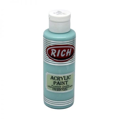 R-175 Ακρυλικό Χρώμα sky blue 120ml Rich