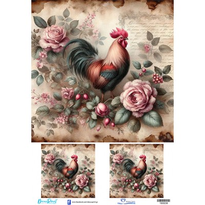 1800238 Πάσχα Κότες-Κόκορες