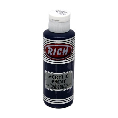 R-183 Ακρυλικό Χρώμα Night Blue 120ml Rich