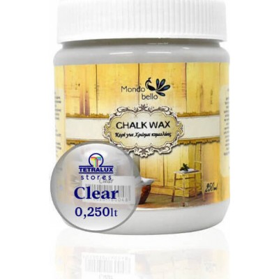  Chalk Wax Κερί Κιμωλίας Clear (Διάφανο) 250ml