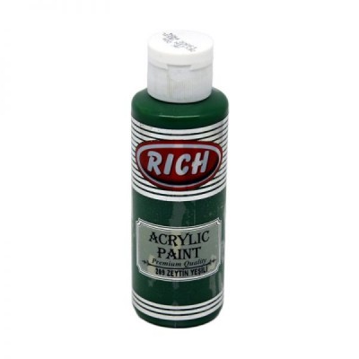 R-209 Ακρυλικό Χρώμα olive green120ml Rich