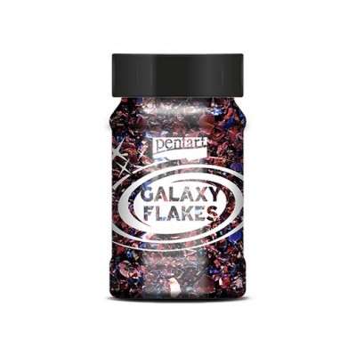 Galaxy Flakes Pentart,15 g Mars brown