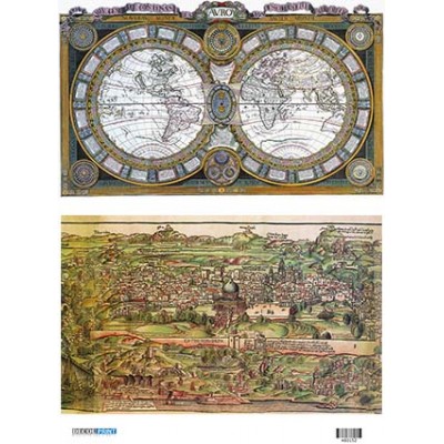 400152 Vintage maps 