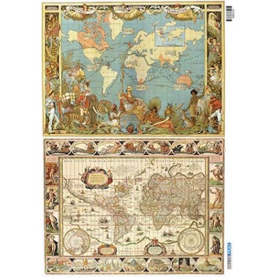 400153 Vintage maps 