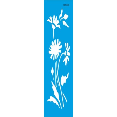 SEP-6752 Στένσιλ μοτίβο Μαργαρίτες 10χ30