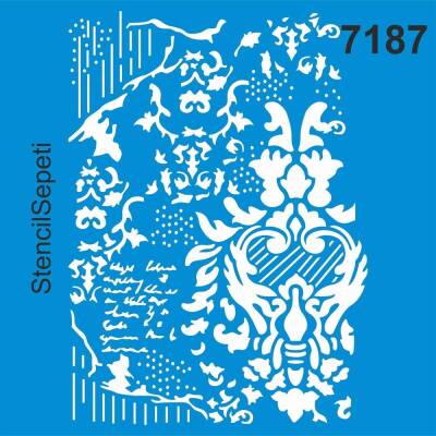 SEP-7187 Στένσιλ  Μικτό μοτίβο 30χ30