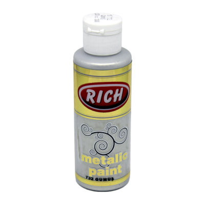 120ml R-732 Rich Metallic Paint Silver