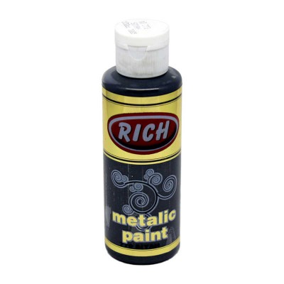 120ml R-770 Rich Metallic Paint Black