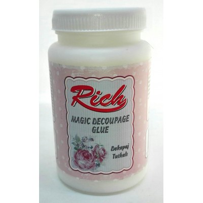 Magic Decoupage Glue Rich 250ml K-104