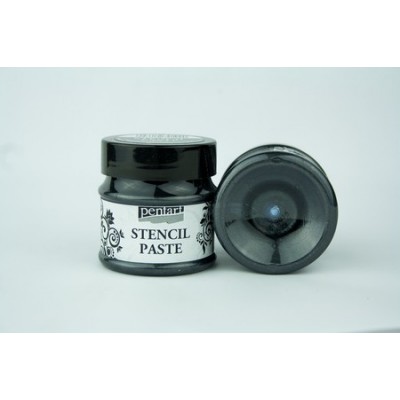 Stencil Paste Pearl Pentart 50ml – Black diamond