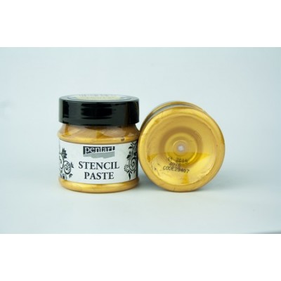 Stencil Paste Pearl Pentart 50ml – Gold