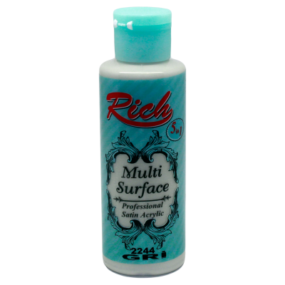 Multi surface paint Rich 130 ml 2244 Gray