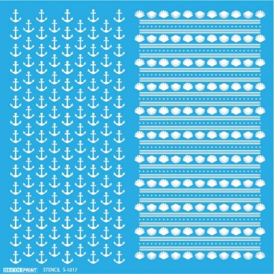 Υφασμάτινο Στένσιλ Ναυτικό S-1017