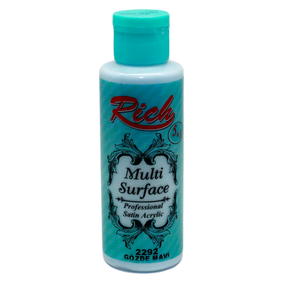 Multi surface paint Rich 130 ml 2292 Feed Blue