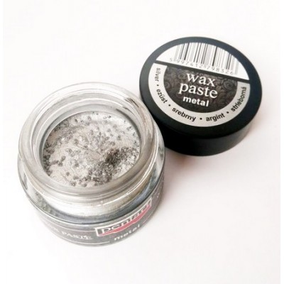 Πατίνα Wax paste Metallic 20ml Pentart – Silver