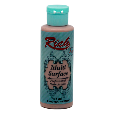 Multi surface paint Rich 130 ml 2148 Powder Pink