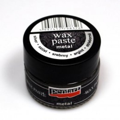 Πατίνα Wax Pentart Sparkling Silver, 20ml