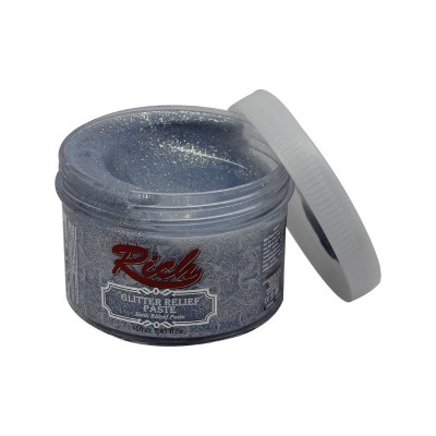 Multi decor titanium relief paste Silver Rich 160ml R-5520