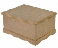 BK-KT101 MDF 28x20x15cm Ανάγλυφο Κουτί Με Φινίρισμα