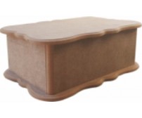 BK-KT129 MDF30x20x10cm Ανάγλυφο Κουτί Με Φινίρισμα