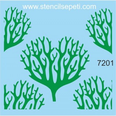 SEP-7201 Stencil Κλαδιά δέντρου 20Χ20cm