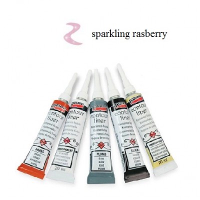 Contour Liner Pentart 20ml – Sparkling Rasberry