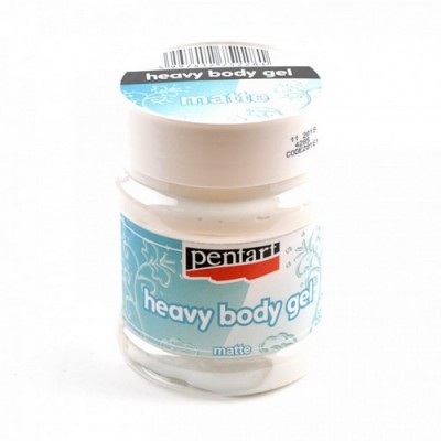 Heavy body Gel Matte 230ml, Pentart