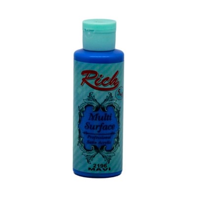 Multi surface paint Rich 130 ml 2196 Μπλε ρουά