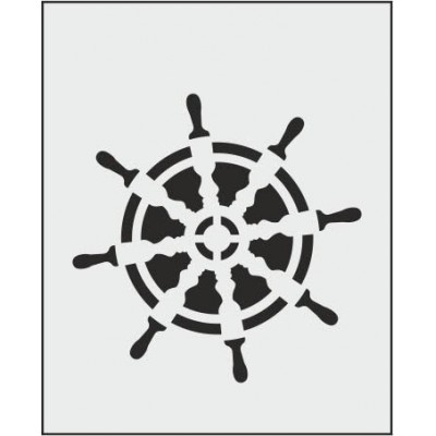 B-Y026 Στένσιλ Τιμόνι πλοίου