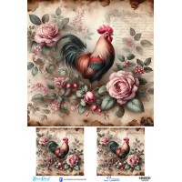 1800238 Πάσχα Κότες-Κόκορες