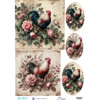 1800239 Πάσχα Κότες-Κόκορες